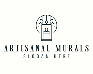 Artisanal Candle Decor logo design