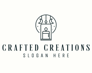 Artisanal Candle Decor logo design