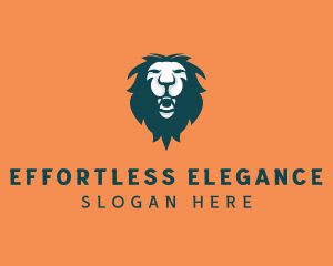 Wild Lion Mane  logo design