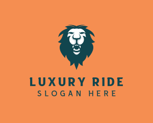 Wild Lion Mane  logo design