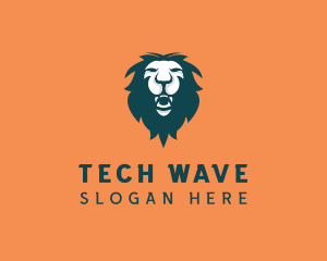 Wild Lion Mane  logo design