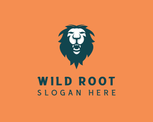 Wild Lion Mane  logo design