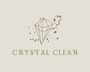 Gold Luxe Diamond logo design