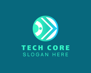 Tech Eye Surveillance logo design