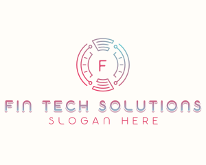 Cyber Tech App logo design