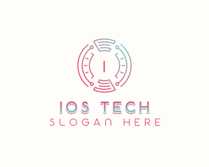 Cyber Tech App logo design