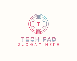 Cyber Tech App logo design