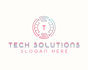 Cyber Tech App logo design