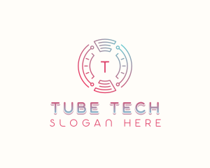 Cyber Tech App logo design