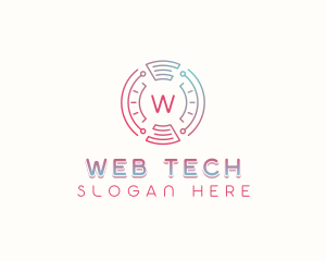 Cyber Tech App logo design