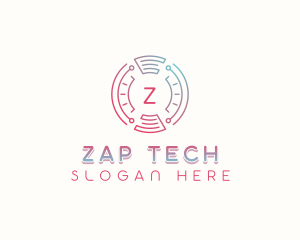 Cyber Tech App logo design