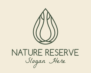 Natural Healing Oil  logo design