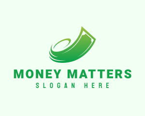 Money Swoosh Cash logo design