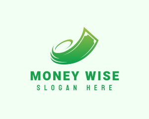 Money Swoosh Cash logo design