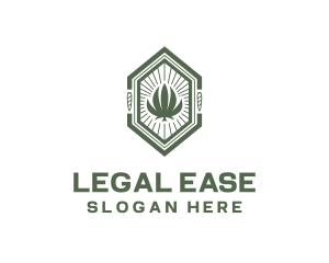 Marijuana Leaf Joint  logo