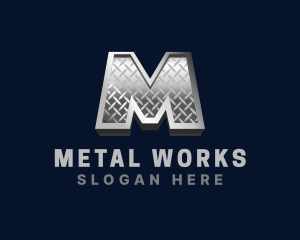 Metal Fabrication industrial logo design