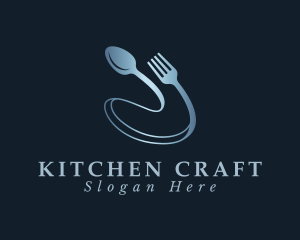 Silverware Utensil Restaurant logo design