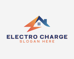 House Electrical Power Energy   logo design