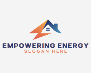 House Electrical Power Energy   logo design