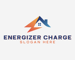 House Electrical Power Energy   logo design