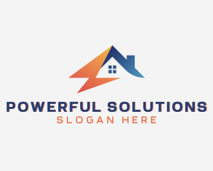 House Electrical Power Energy   logo design