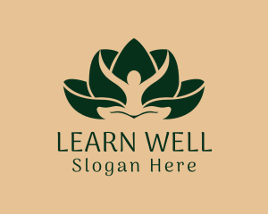 Lotus Flower Wellness Salon logo design