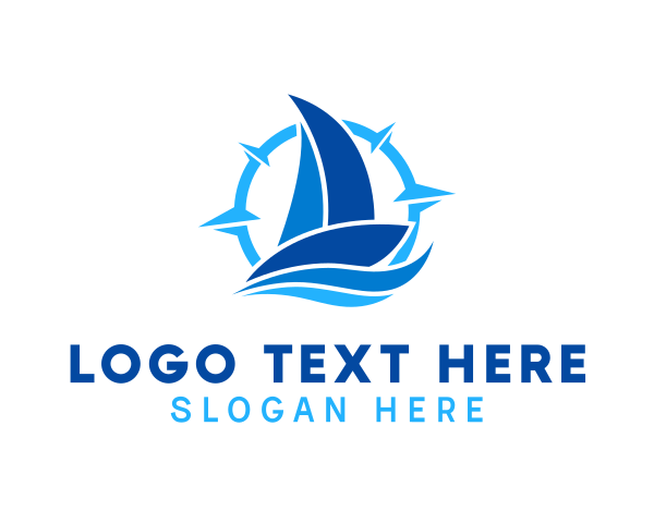Sailboat logo example 2