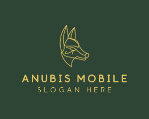 Egyptian God Anubis logo