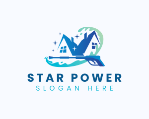 Home Pressure Washing logo design