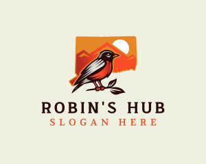 Connecticut Robin Bird logo