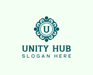 Community People Unity logo design