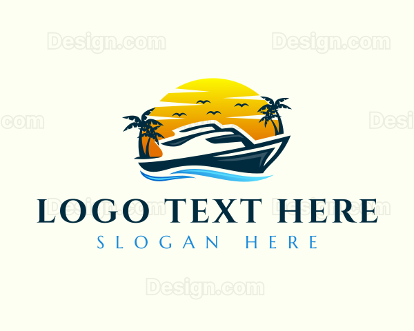 Cruise Ship Resort Logo