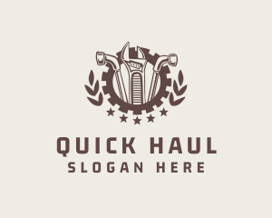 Mechanic Tool Gear Badge logo design