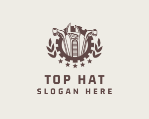 Mechanic Tool Gear Badge logo design