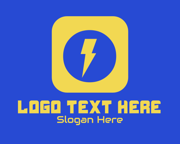 Flash logo example 3