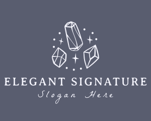 Elegant Diamond Jewelry logo design