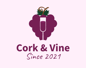 Grape Wine Distiller  logo design