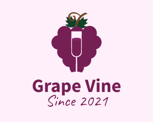 Grape Wine Distiller  logo design