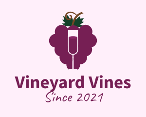 Grape Wine Distiller  logo design