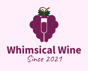 Grape Wine Distiller  logo design