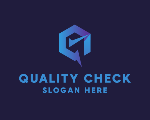 Generic Blue Check logo design