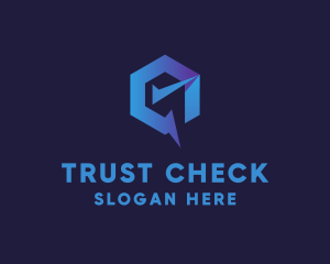 Generic Blue Check logo