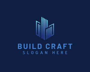 Engineer Building Construction logo design