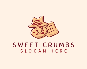 Cookie Pastry Sweet Dessert logo design