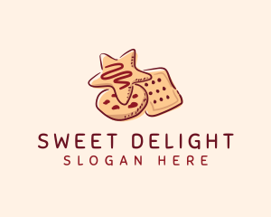 Cookie Pastry Sweet Dessert logo design