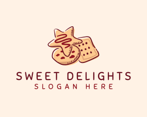 Cookie Pastry Sweet Dessert logo design