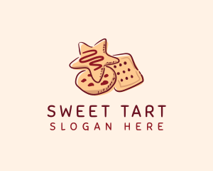 Cookie Pastry Sweet Dessert logo design