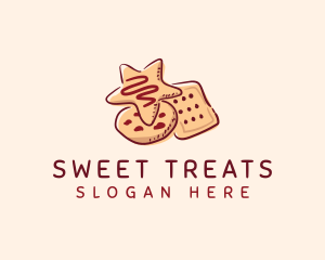 Cookie Pastry Sweet Dessert logo design