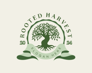 Botanical Tree Orchard logo design