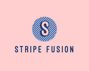 Circle Stripe Feminine Boutique logo